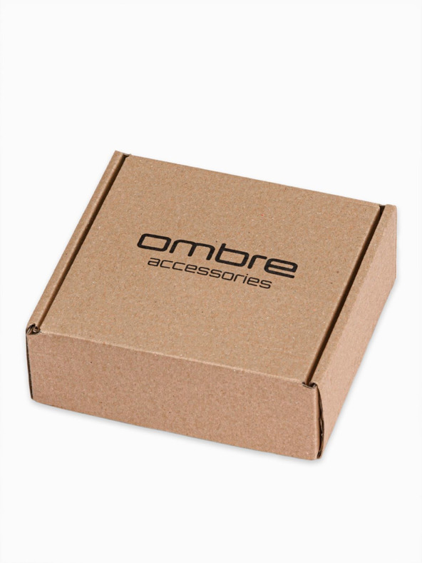 Ombre Clothing Sötétkék férfi Ombre Clothing szövet öv A028