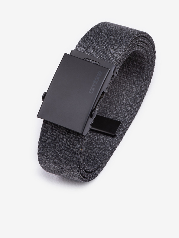 Ombre Clothing Férfi szövetöv - grafit A647