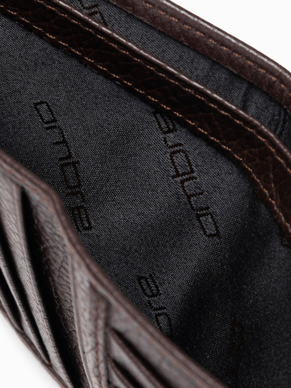 Ombre Clothing Férfi bőrtárca - bronz A608