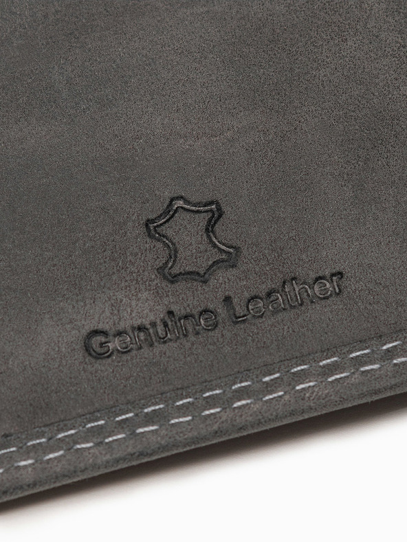 Ombre Clothing Férfi bőrtárca - fekete A091