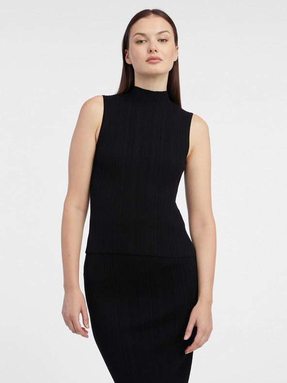 Orsay ORSAY fekete női pulóver felső