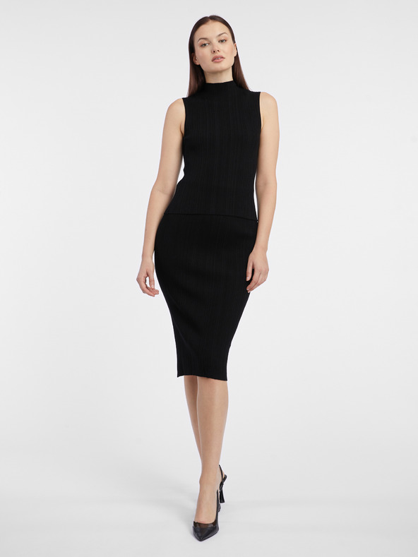 Orsay ORSAY fekete női pulóver felső