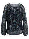 Orsay ORSAY fekete virágmintás női blúz