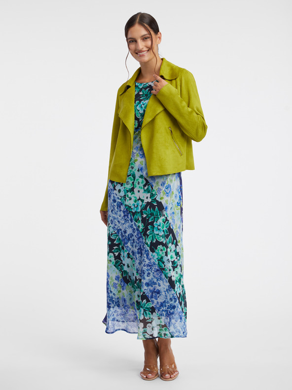 Orsay ORSAY világoszöld női könnyű dzseki szarvasbőrből