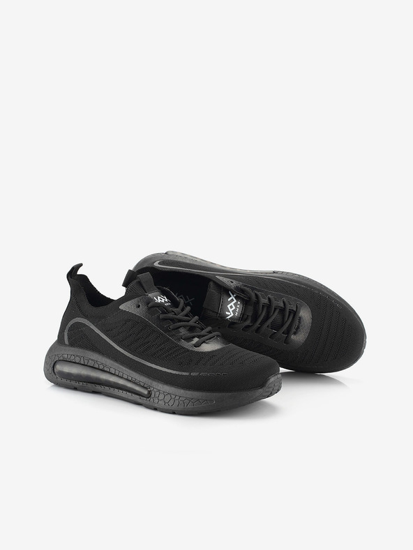 NAX Fekete férfi tornacipő NAX Heram