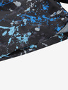 NAX Kék és fekete férfi mintás rövidnadrág NAX LUNG