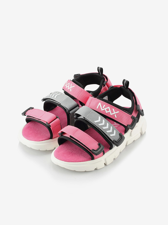 NAX Szürke és rózsaszínű lány szandál NAX Nesso