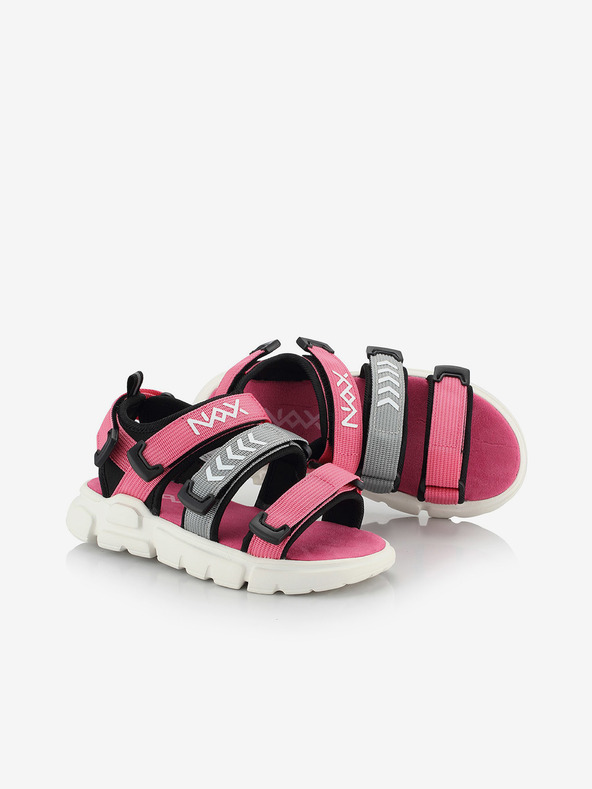 NAX Szürke és rózsaszínű lány szandál NAX Nesso