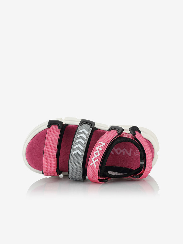 NAX Szürke és rózsaszínű lány szandál NAX Nesso