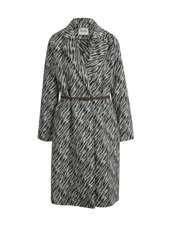 Orsay ORSAY fehér-fekete női mintás kabát