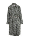 Orsay ORSAY fehér-fekete női mintás kabát