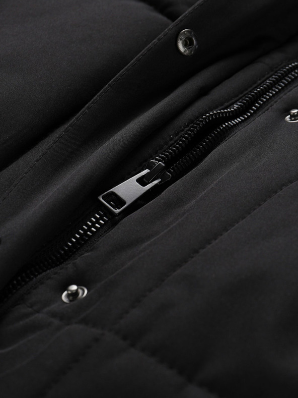 NAX Fekete női télikabát NAX KAWERA