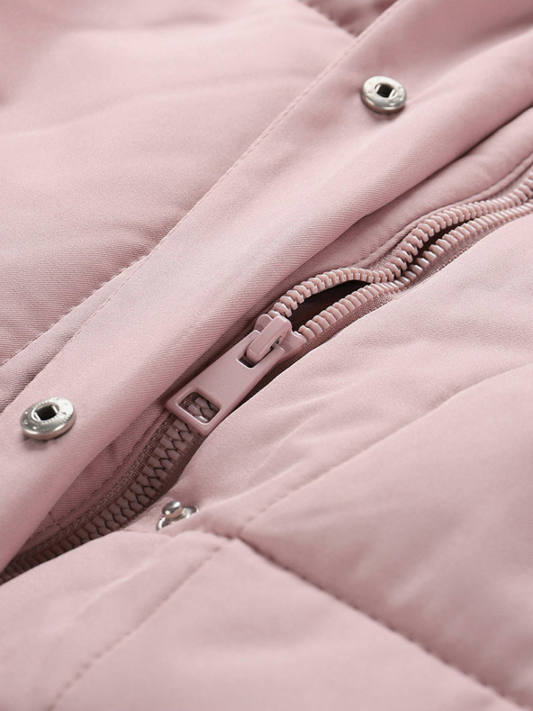 NAX Rózsaszín női télikabát NAX KAWERA