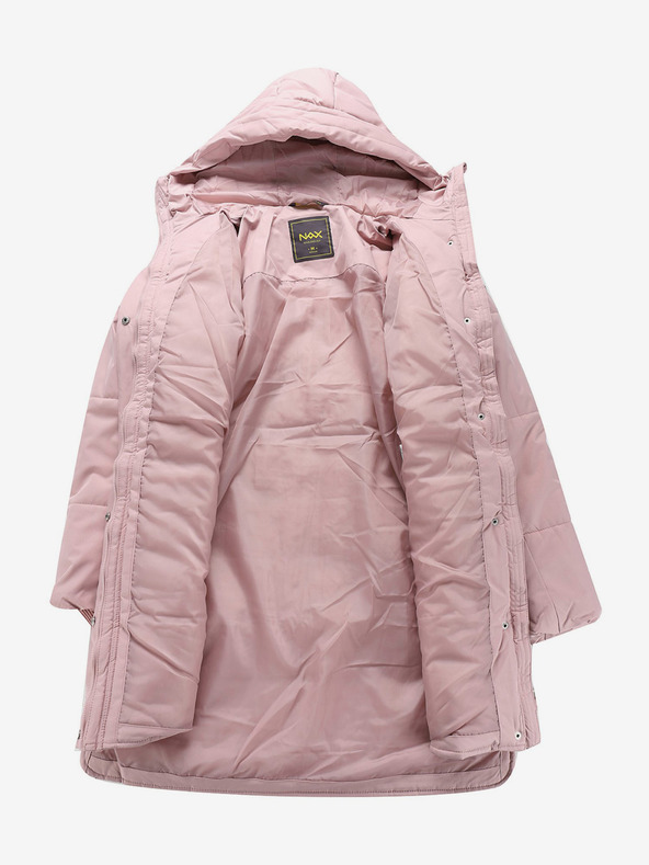 NAX Rózsaszín női télikabát NAX KAWERA