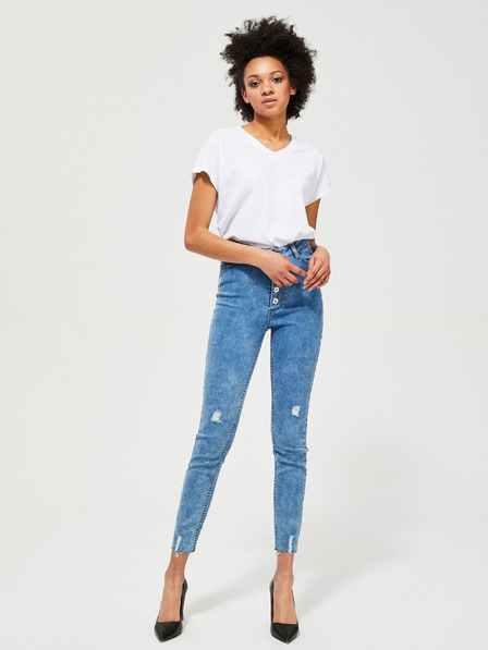 Moodo Kék női skinny fit farmer Moodo