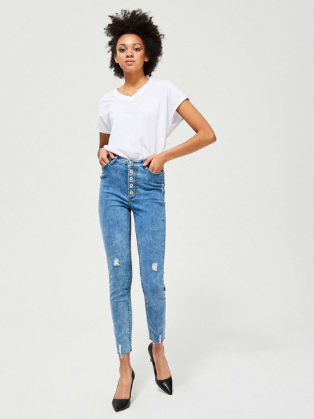 Moodo Kék női skinny fit farmer Moodo