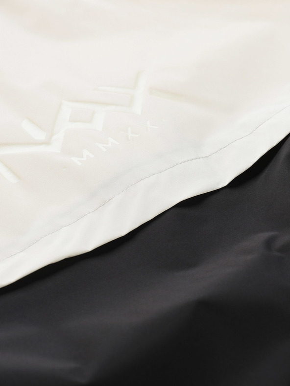 NAX Krémszínű és fekete férfi kabát NAX ZALEW