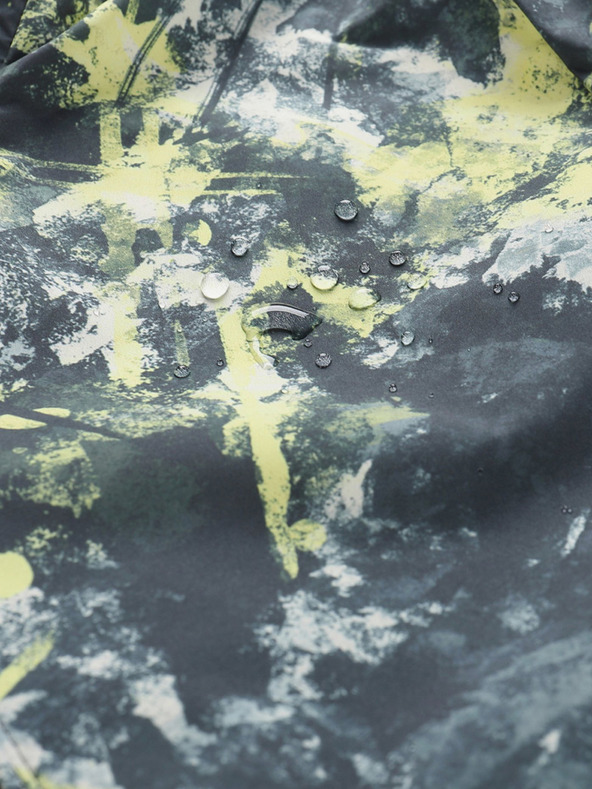 NAX NAX IMUFO Sárga és bézs színű, mintás gyerek dzseki