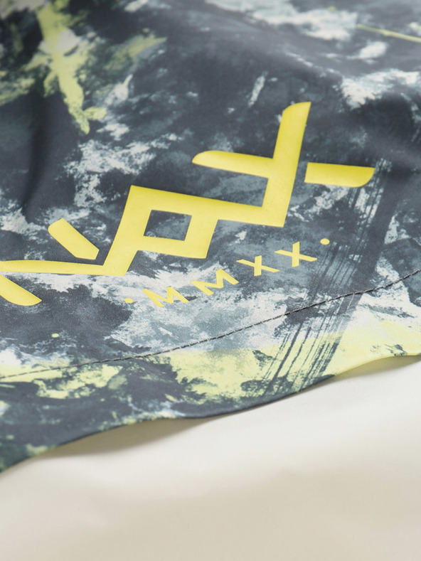 NAX NAX IMUFO Sárga és bézs színű, mintás gyerek dzseki