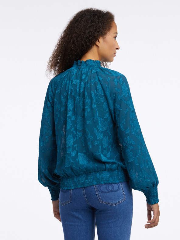 Orsay ORSAY kék mintás női blúz