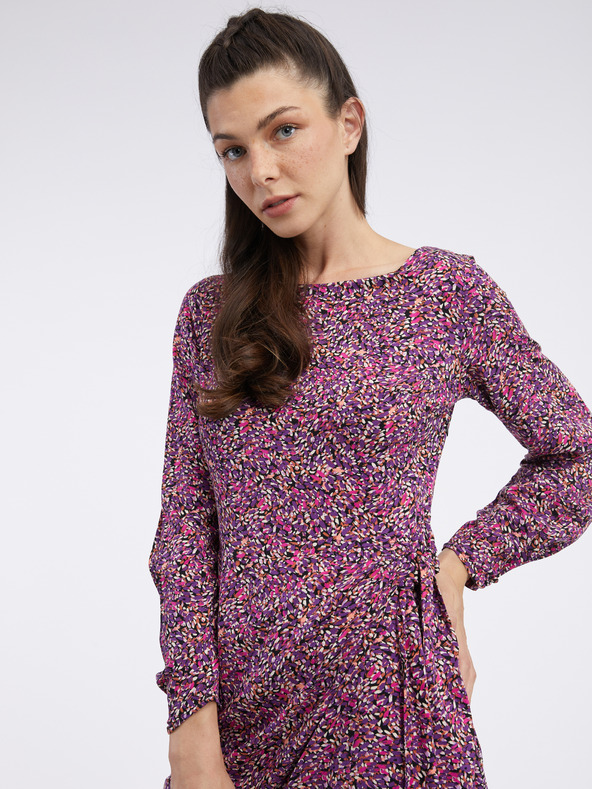 Orsay ORSAY rózsaszín és lila női mintás ruha