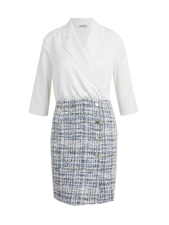 Orsay ORSAY kék-fehér női ruha