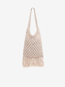 Orsay ORSAY fehér női kötött táska dekoratív részlettel