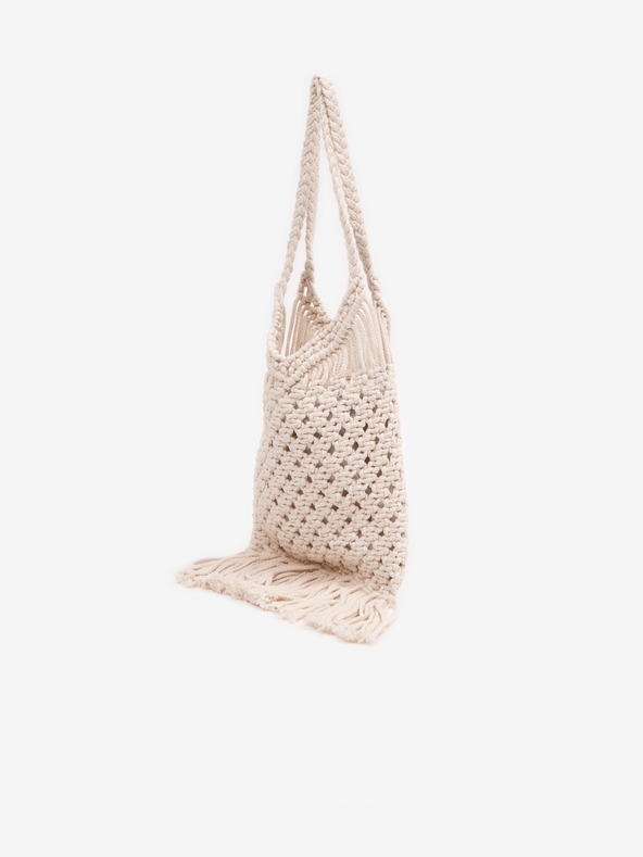 Orsay ORSAY fehér női kötött táska dekoratív részlettel