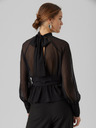 AWARE by VERO MODA Fekete női blúz AWARE by VERO MODA Gaila Gisela