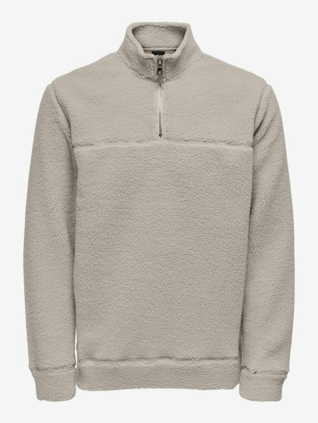ONLY & SONS Világosszürke férfi ONLY & SONS Remy melegítőfelső