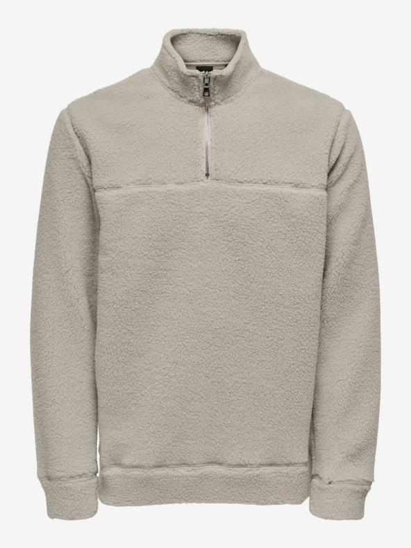 ONLY & SONS Világosszürke férfi ONLY & SONS Remy melegítőfelső