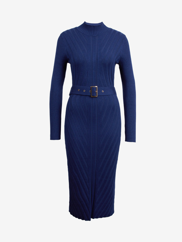 Orsay Sötétkék kötött midi ruha ORSAY