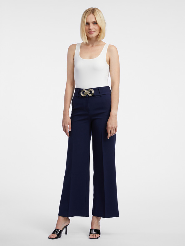 Orsay ORSAY sötét kék női bő nadrág