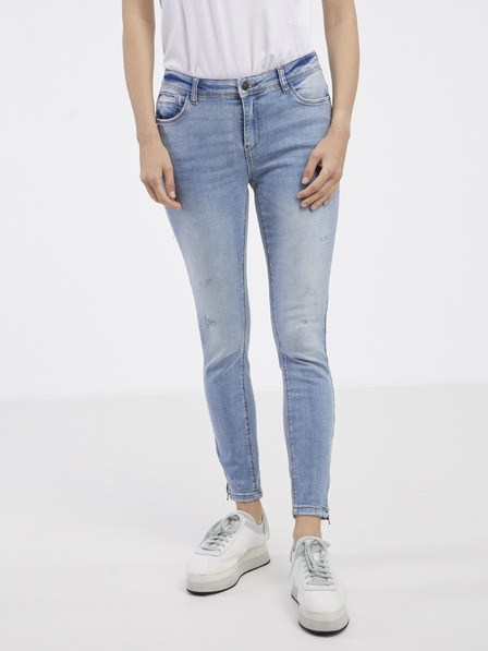 Noisy May Világoskék skinny fit farmernadrág Noisy May Kimmy