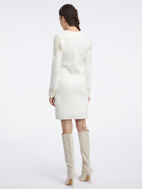 Orsay ORSAY krémszínű női pulóver ruha