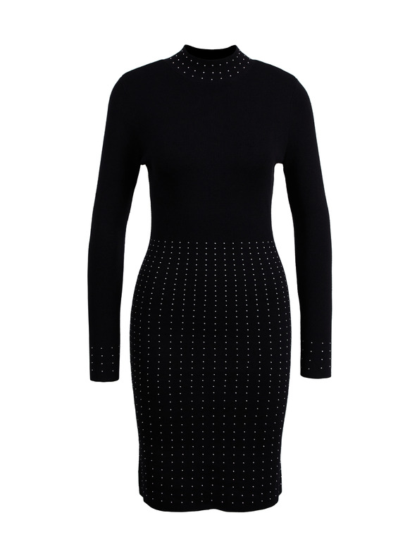 Orsay ORSAY fekete női pulóverruha