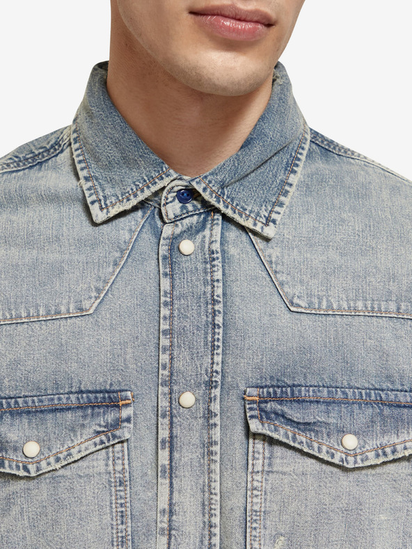 Scotch & Soda Világoskék férfi farmering Scotch & Soda