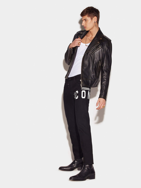 DSQUARED2 Fekete férfi nadrág DSQUARED2