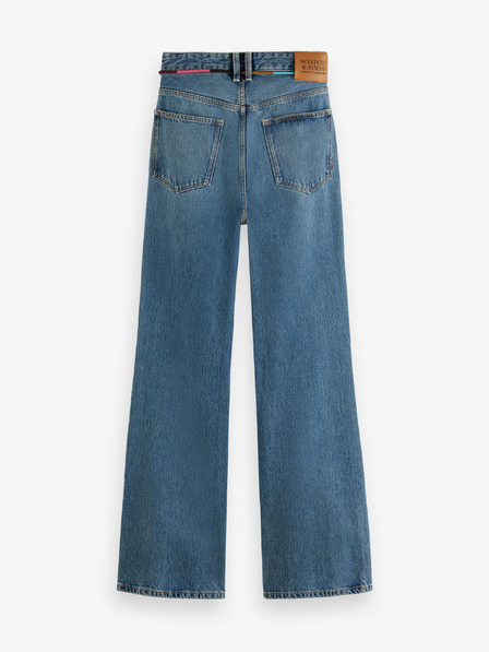 Scotch & Soda Kék női széles szárú farmer Scotch & Soda