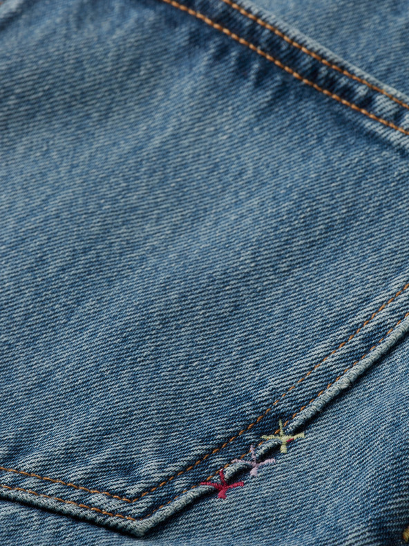 Scotch & Soda Kék női széles szárú farmer Scotch & Soda