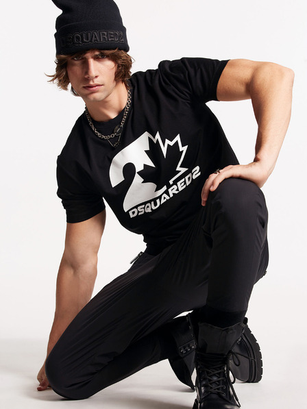 DSQUARED2 Fekete férfi póló DSQUARED2