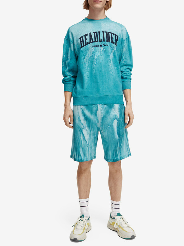 Scotch & Soda Kék férfi Scotch & Soda pulóver