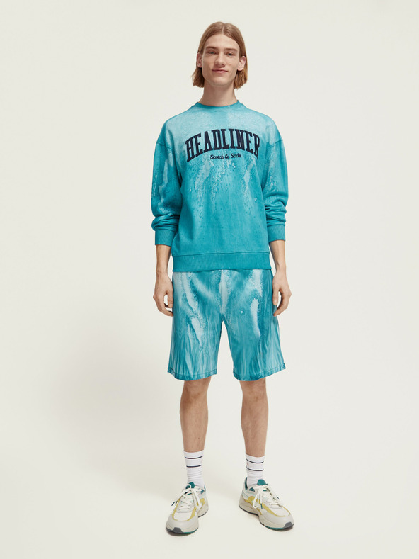 Scotch & Soda Kék férfi Scotch & Soda pulóver