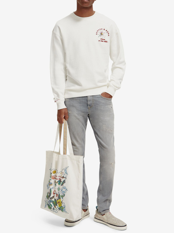 Scotch & Soda Szürke férfi slim fit farmer Scotch & Soda