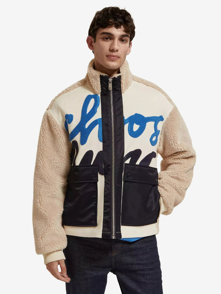Scotch & Soda Bézs férfi könnyű kabát Scotch & Soda