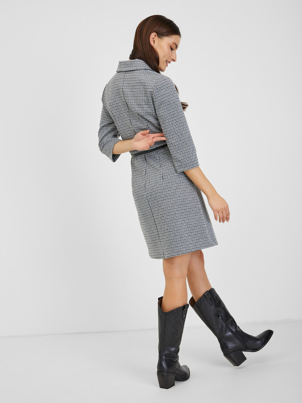 Orsay ORSAY fehér-piros mintás női ruha