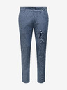 ONLY & SONS Kék férfi chino nadrág vászonnal ONLY & SONS Mark