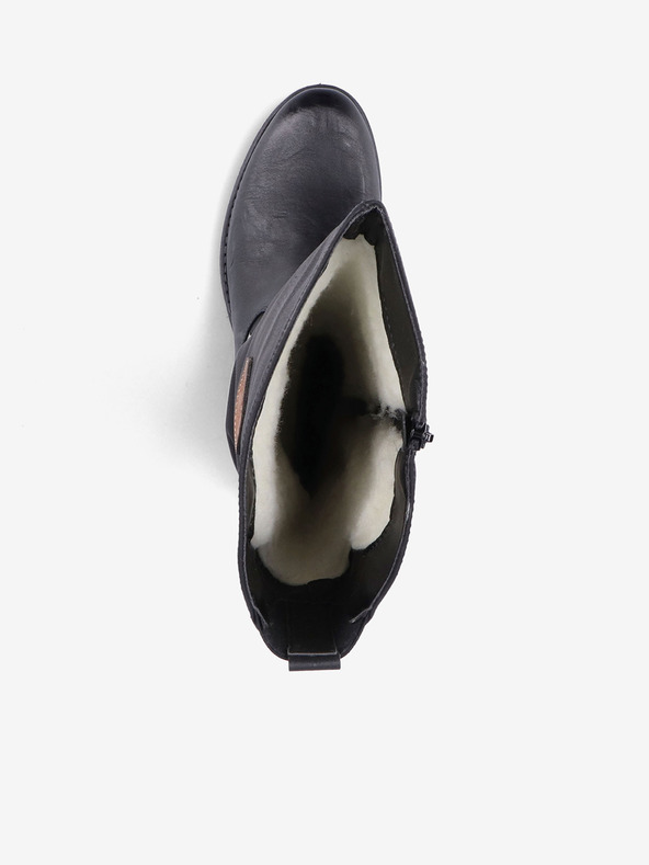 Rieker Fekete női szigetelt Rieker csizma