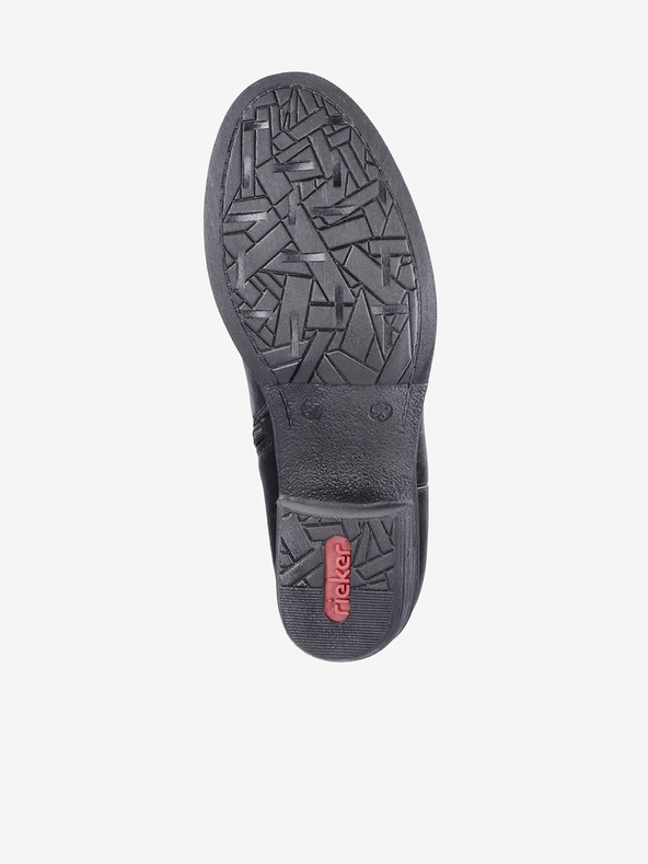 Rieker Fekete női szigetelt Rieker csizma