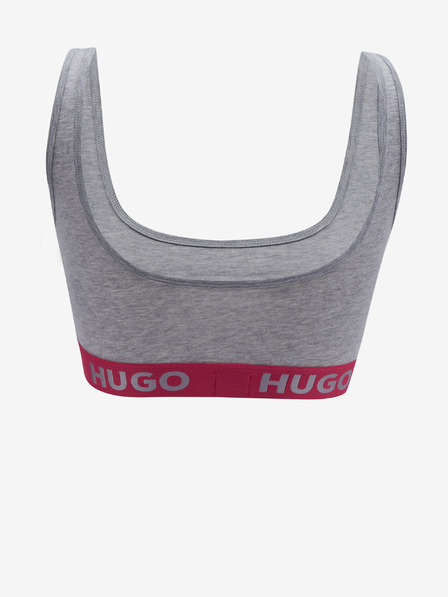 HUGO Szürke női szürke melltartó HUGO